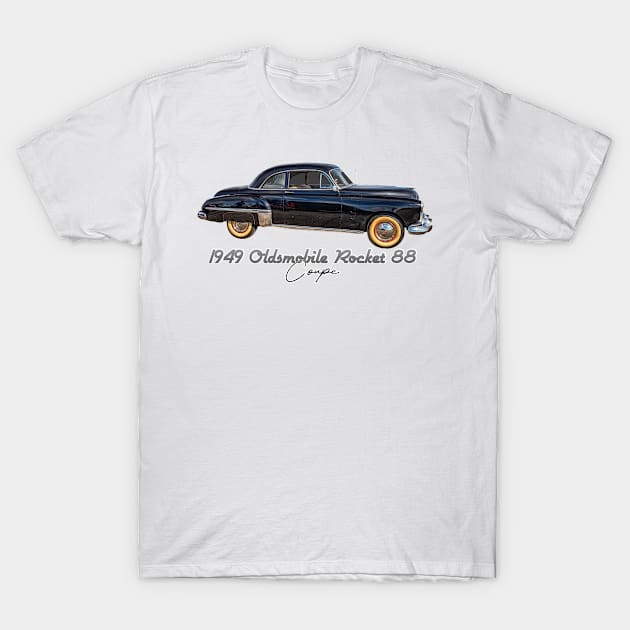 1949 Oldsmobile Rocket 88 Coupe T-Shirt by Gestalt Imagery